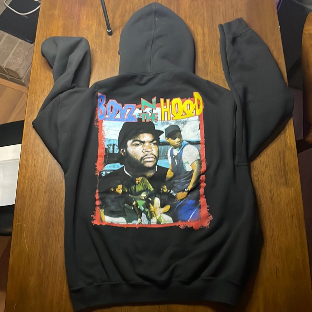 Original Vintage 90’s BOYZ n the HOOD hoodie printed by COLUMBIA PICTURES